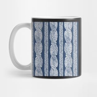 Cable Navy Mug